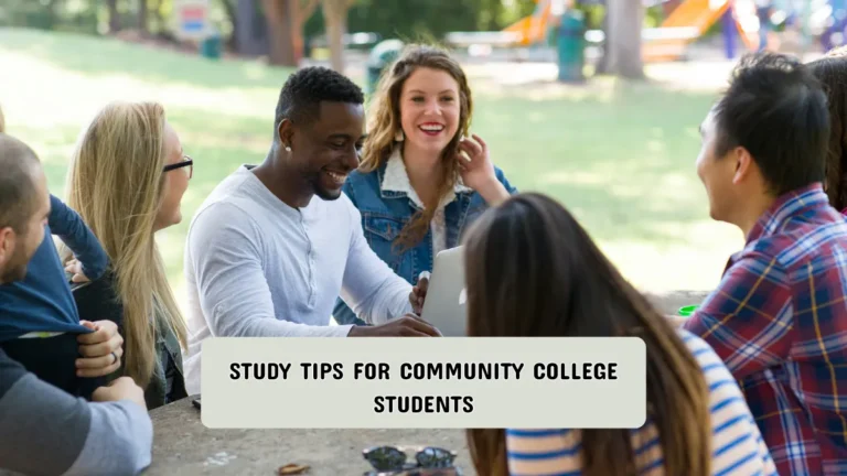 Study tips for community college students