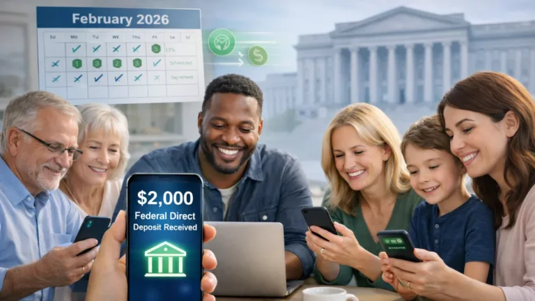 $2,000 Federal Direct Deposit for All – February 2026 Payment Schedule and Eligibility Conditions Explained