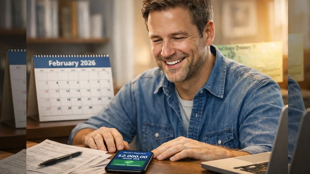 Get $2,000 From IRS in February 2026- Direct Deposit, Eligibility, Payment Dates, and Steps to Receive