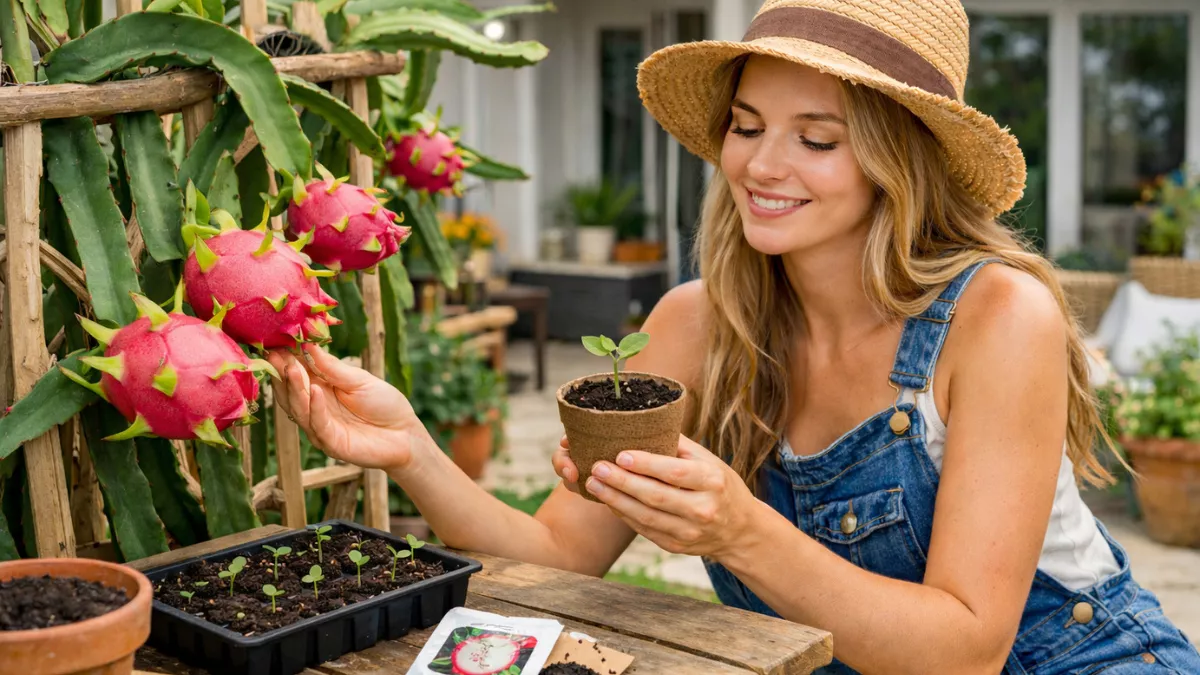 How to Grow Dragon Fruit at Home: Easy Guide for Beginners (2026)