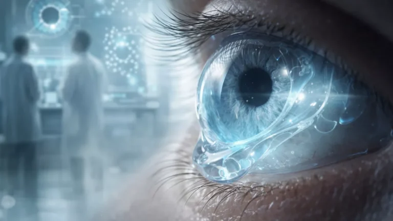 Restoring sight without major surgery: why scientists are placing bold hopes on a new transparent eye gel
