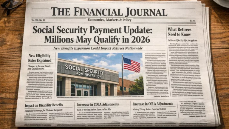 Social Security Payment Update: Millions May Qualify in 2026